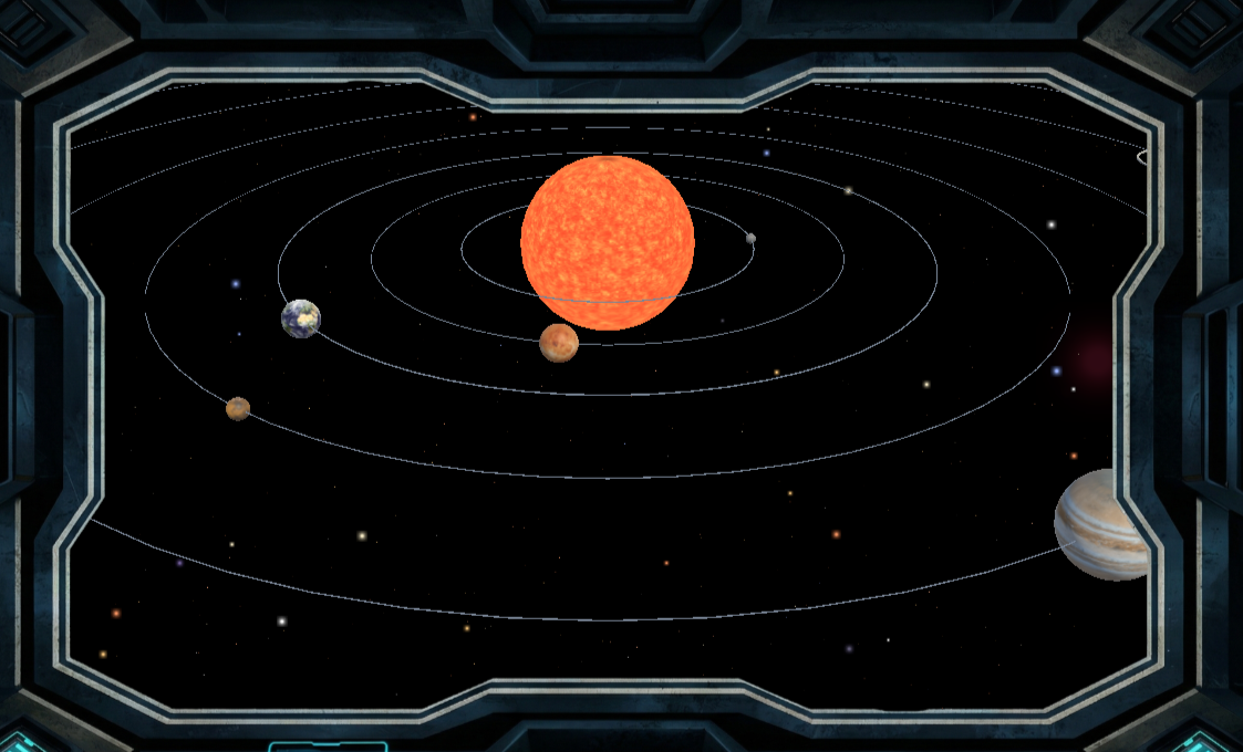 Forschungsstation im Sonnensystem